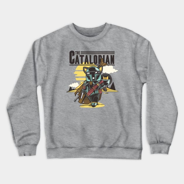 THE CATALORIAN Crewneck Sweatshirt by Bombastik